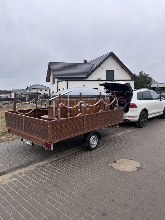 Balia jacuzzi wynajem sauna mobilna balia bania