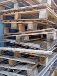 Paletes usadas para lenha ou bricolage
