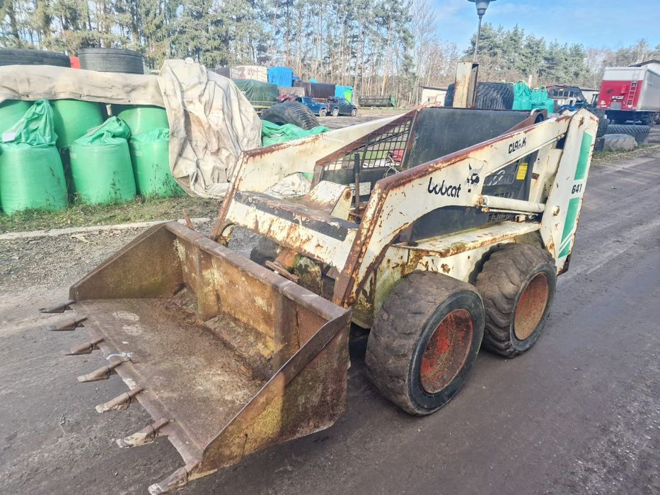 Mini ładowarka, bobcat 641, 4x4, rok 1995