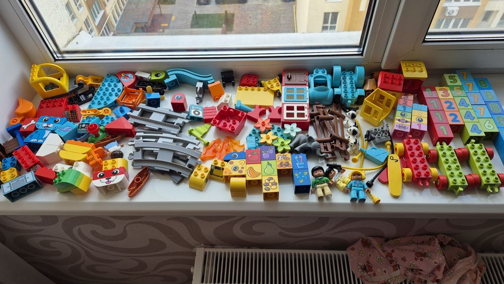 Рідкі деталі LEGO Duplo 172 шт