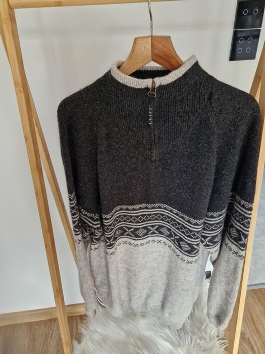 Swetr męski Cliff 100% wełna szetlandzka r XXL