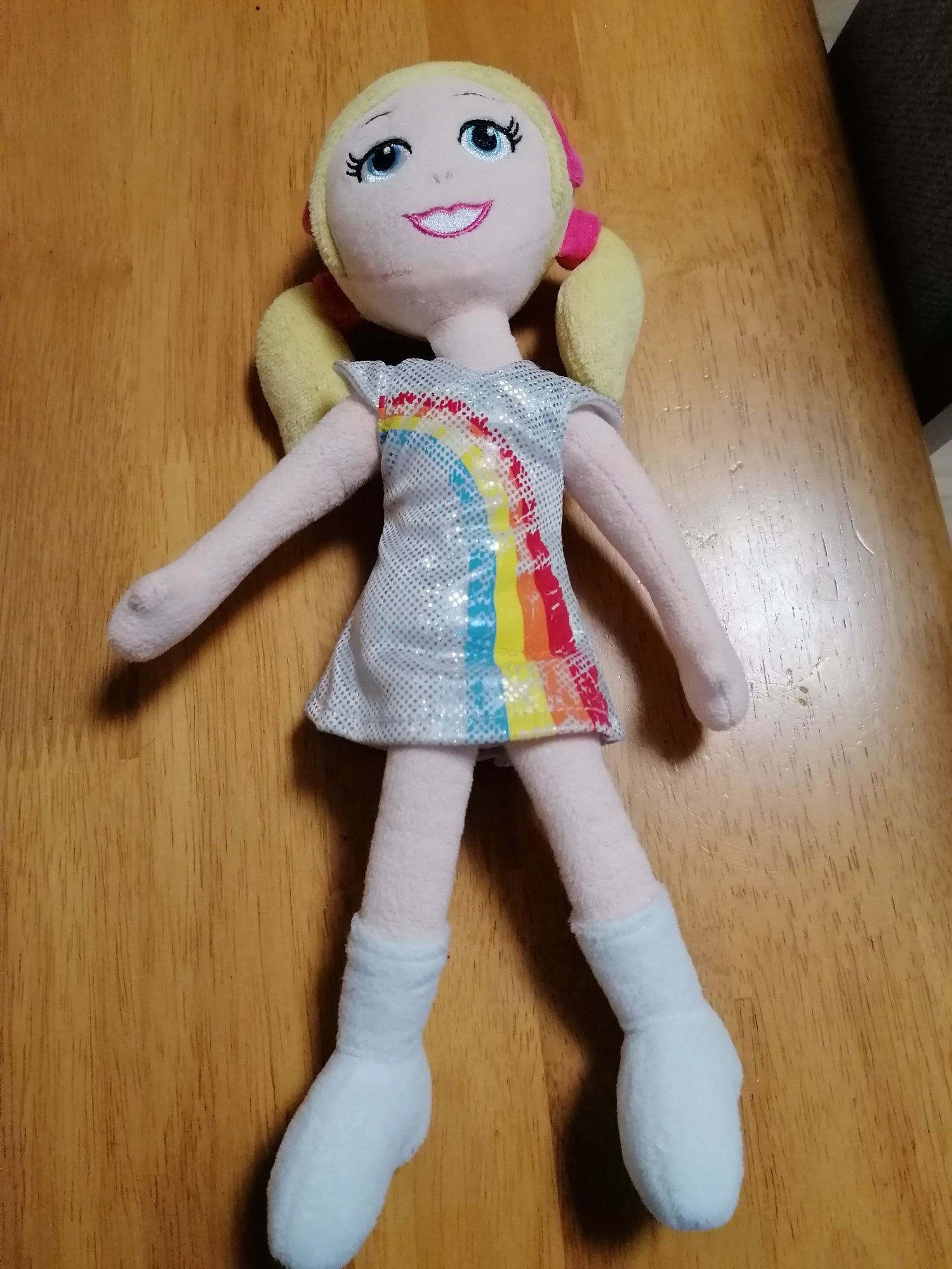 Sprzedam lalkę szmacianą 33 cm, jak nowa
