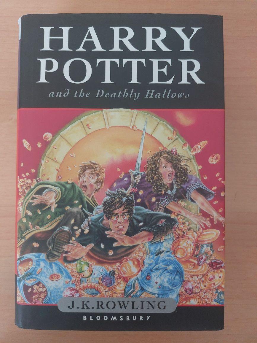 Livro - Harry Potter and the Deathly Hallows 1ª Edição Bloomsbury