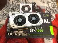Відеокарта gtx 1060 6 gb asus dual oc робоча