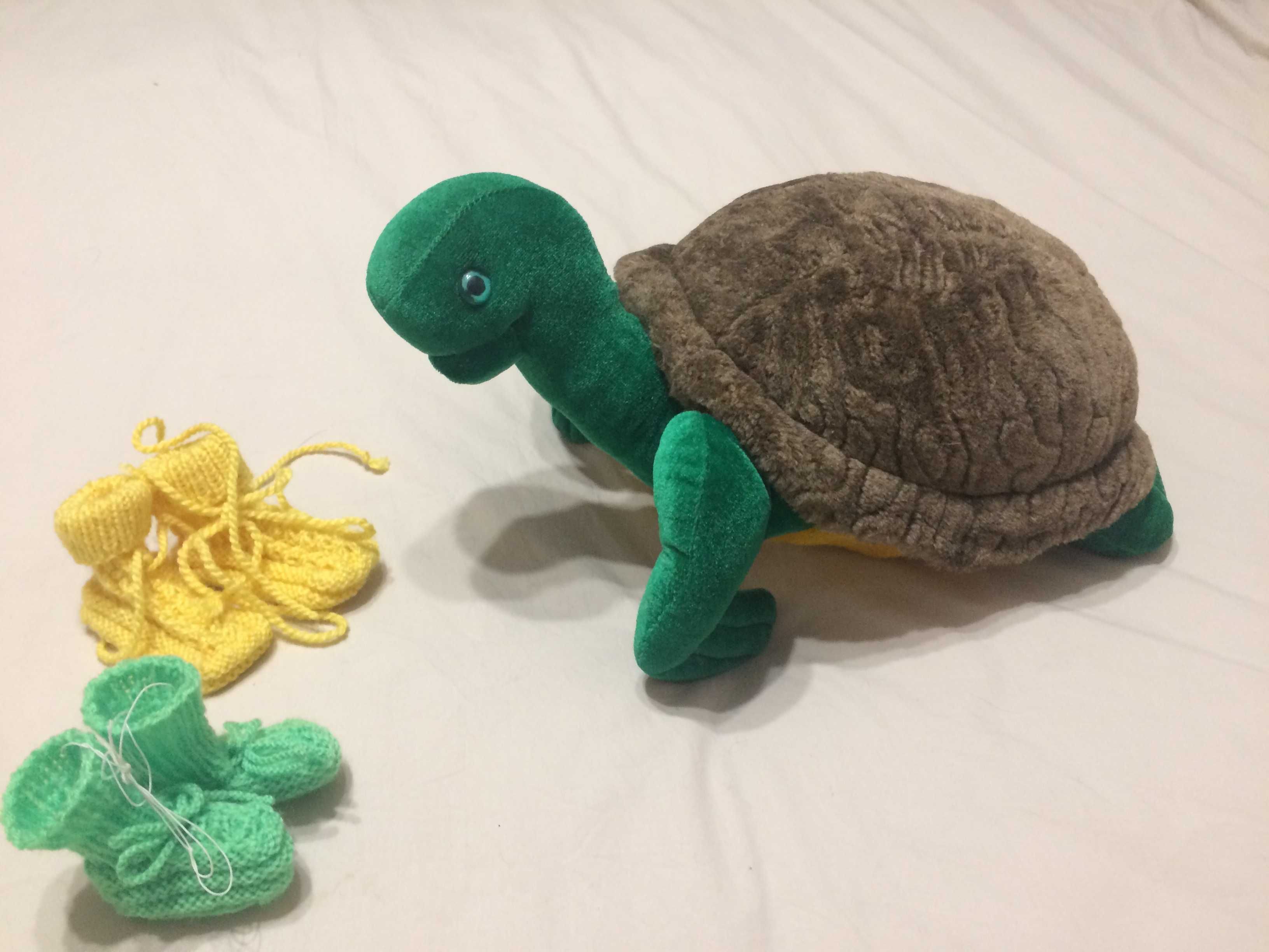 Детская мягкая игрушка черепаха
