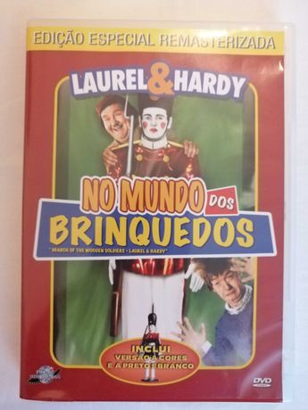 DVD - Laurel & Hardy no Mundo dos Brinquedos