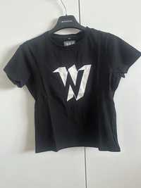 T-shirt czarny Wólczanka XS