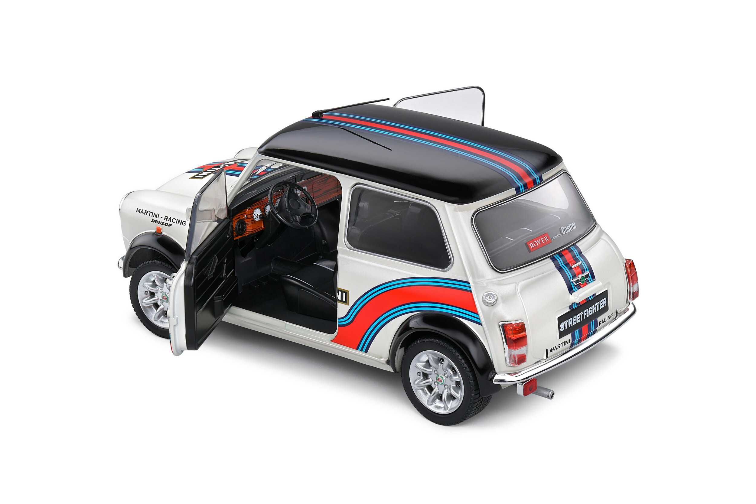 Mini Cooper Sport Martini Racing Solido 1:18