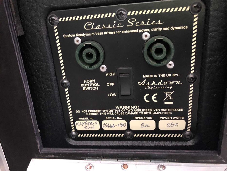 Customowa kolumna basowa ASHDOWN Klystron 210H NEO