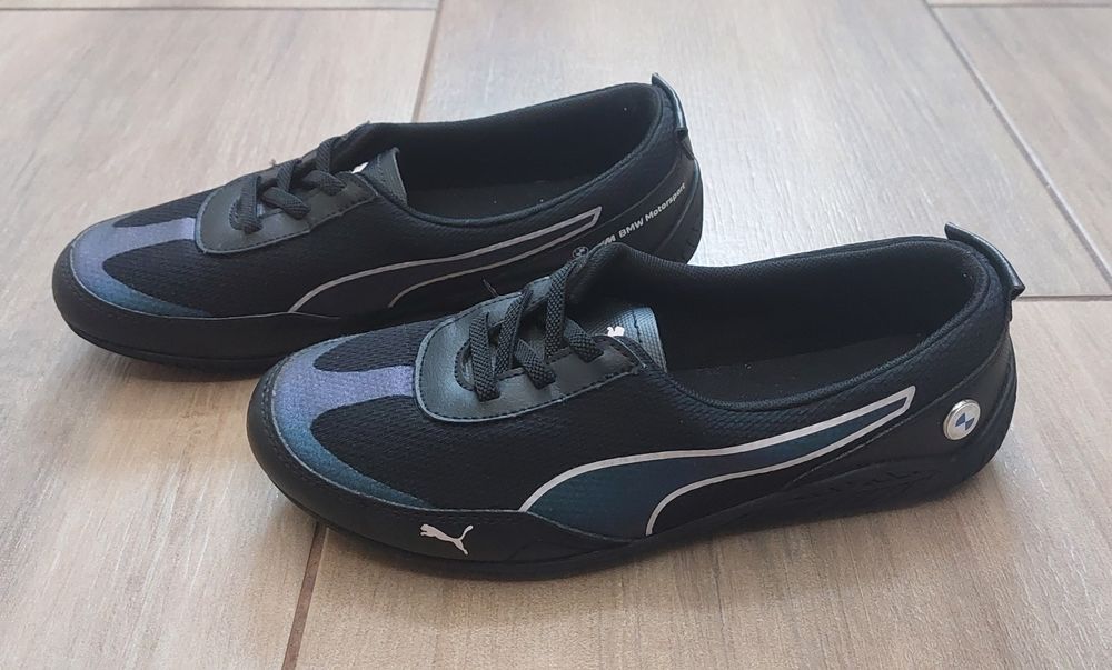 Buty sneakersy damskie Puma BMW r. 37. jak nowe