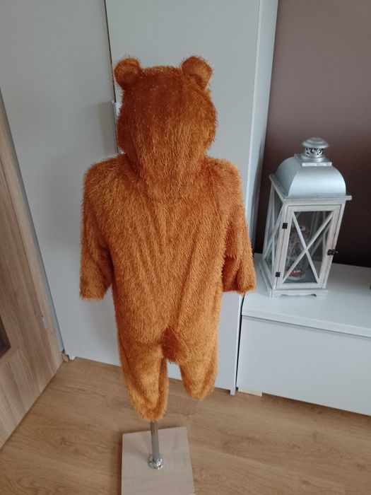 NOWY Strój karnawałowy MISIA MIŚ NIEDŹWIEDZIA przebranie 98/104 (45)