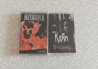 кассеты Metallica и Korn