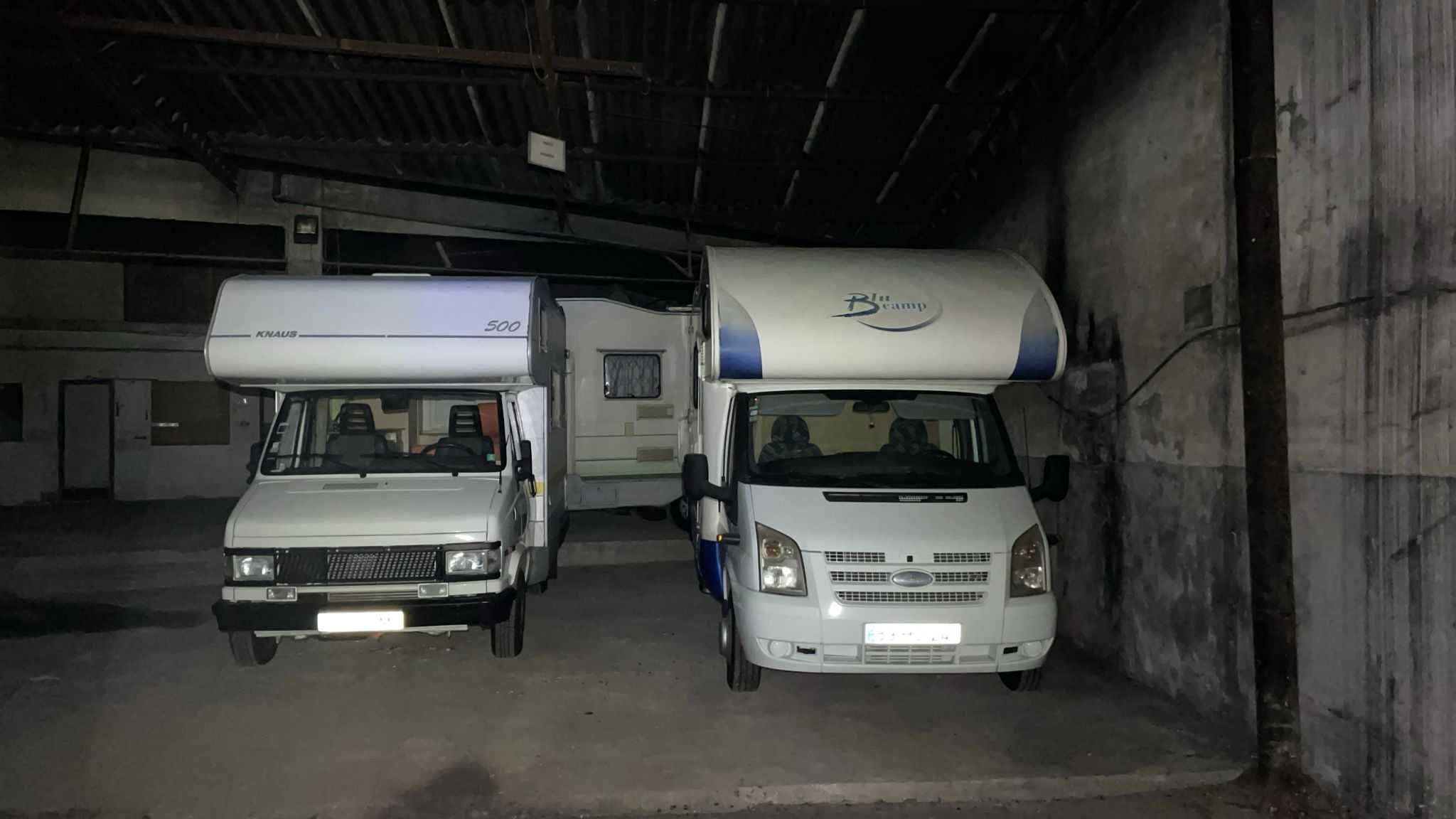 Garagem para autocaravanas, caravanas, roulotes, carros,..