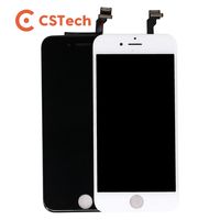 Ecra /Display / visor Apple iPhone 6/6S/7/8Plus preto branc vidro lcd