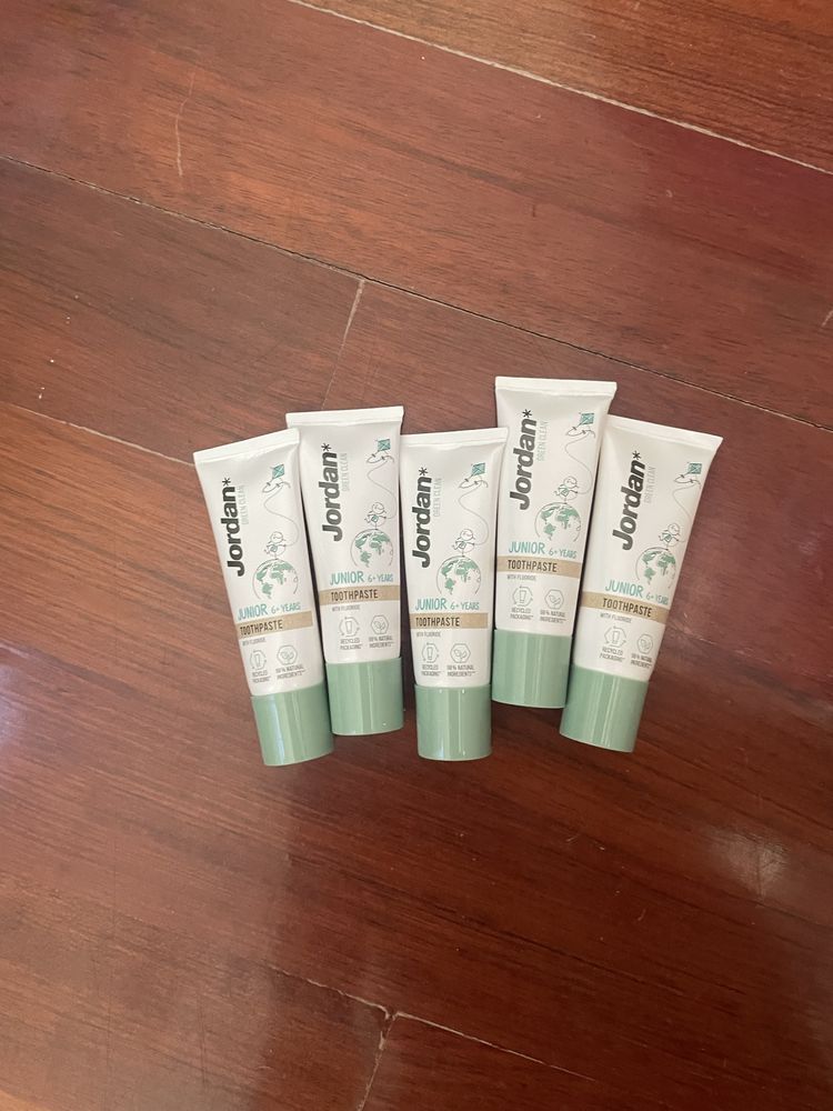 Pack de 5 pastas jordan green clean