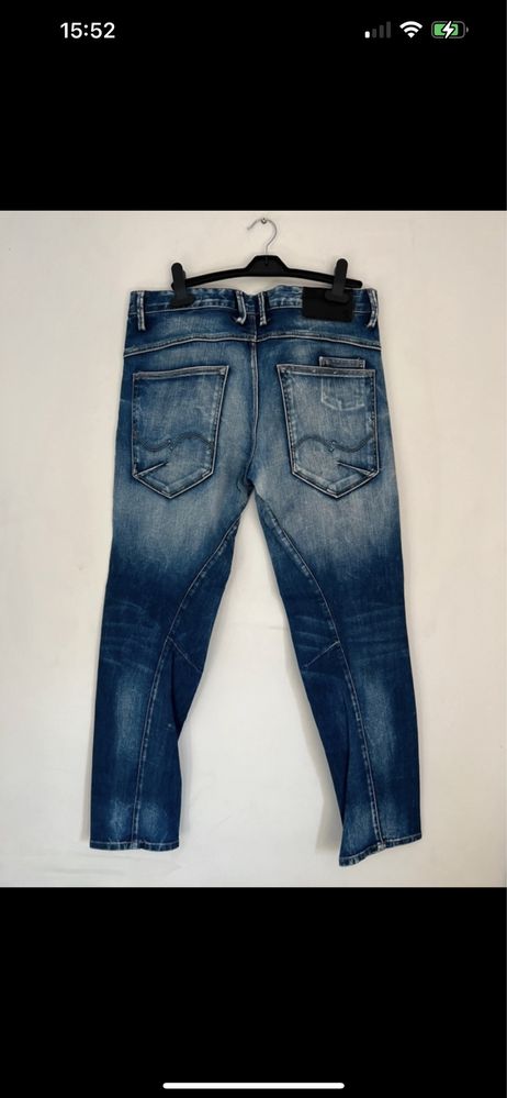 Niebieskie jeansy męskie Jack & Jones comfort Fit