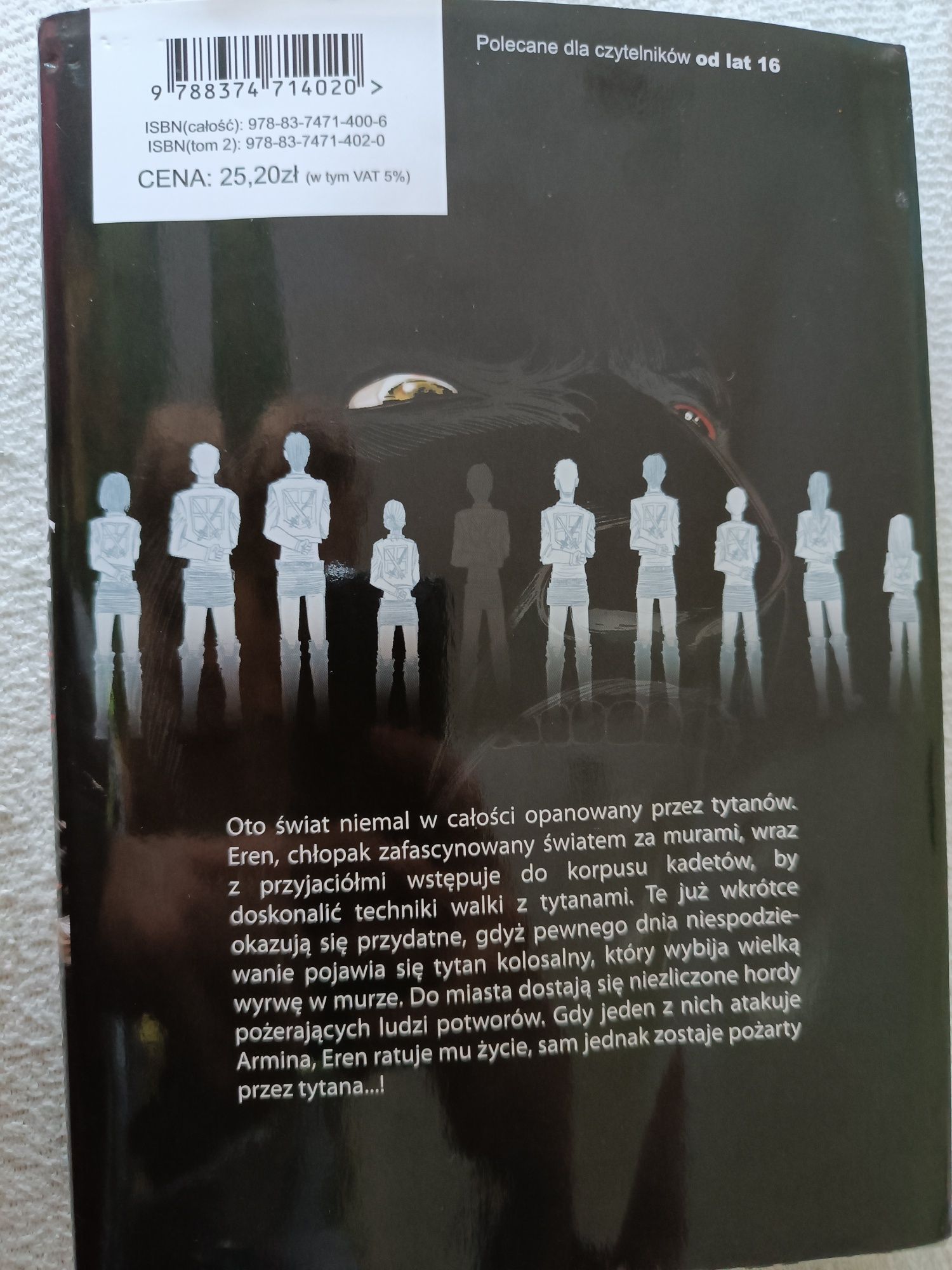 Atak tytanów manga
