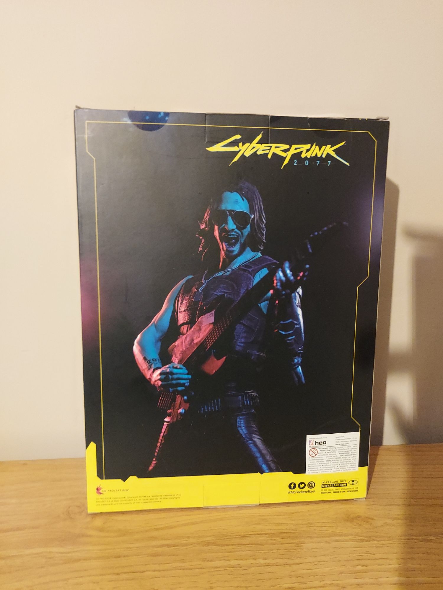 Figurka oryginalna Johnny Silverhand - Cyberpunk 2077