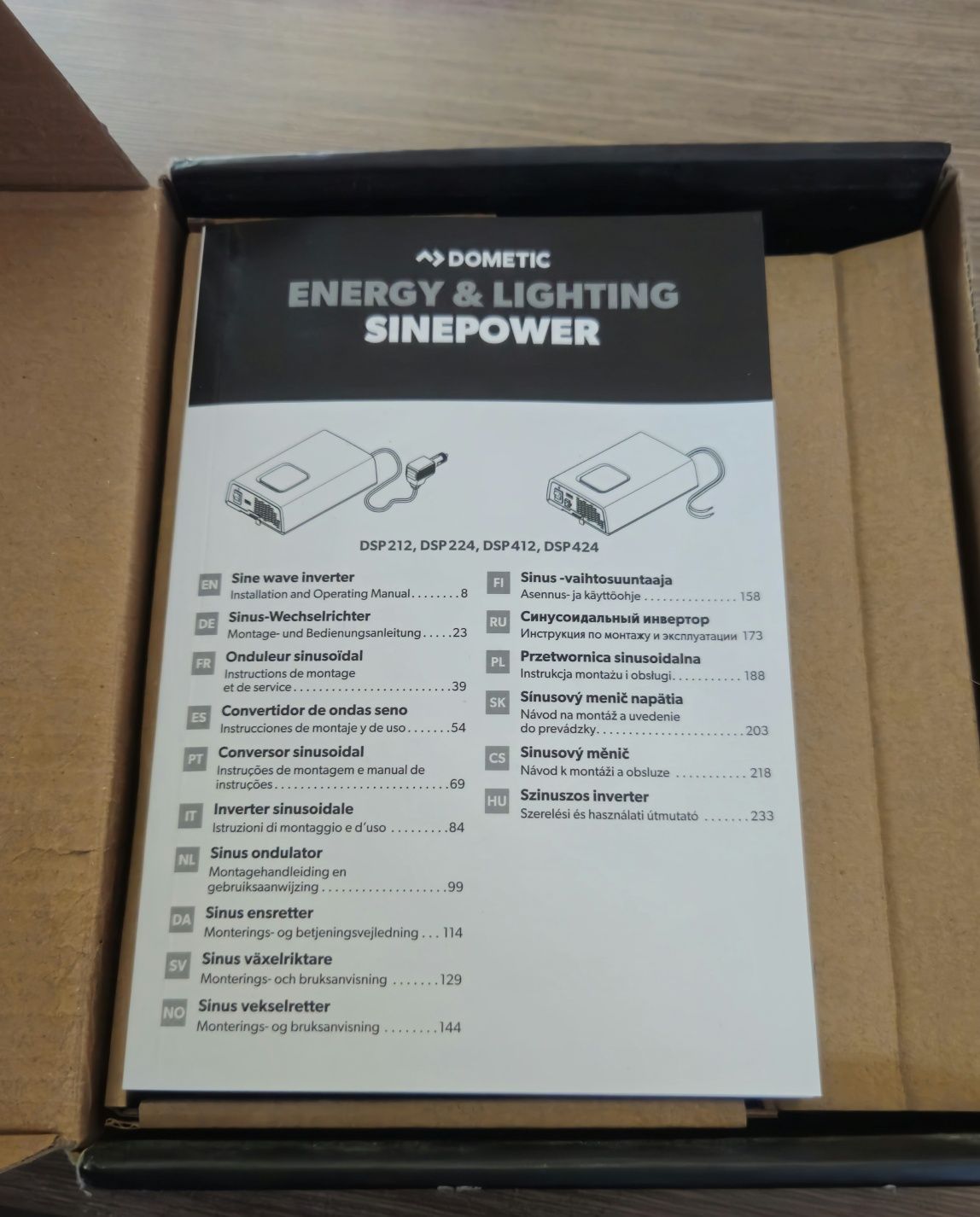 Dometic DSP 424 Inwerter Sinusoidalny 350W 24V
