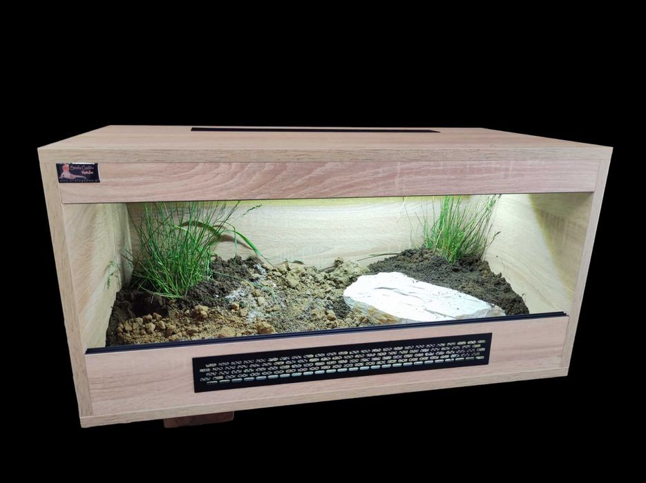 Terrarium pustynne nr564 80/40/40 dla żółwia lądowego - NA ZAMÓWIENIE