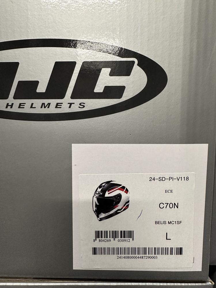Kask motocyklowy HJC C70N BELIS rozmiar L Poliweglan,NOWY MODEL,PROMO!