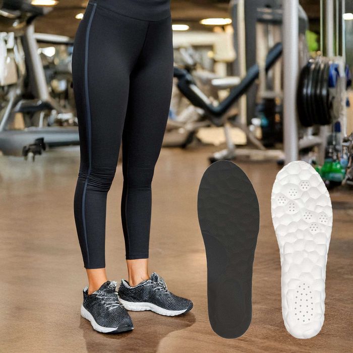 Miękkie Piankowe Wkładki do Butów Amortyzujące Ostrogi Piętowe 43-44