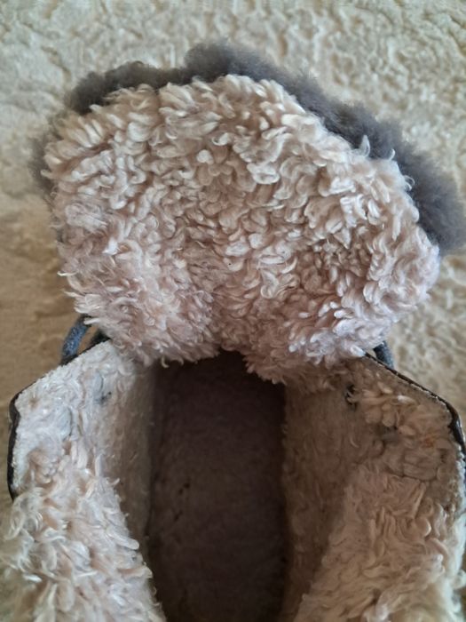 Зимние ботиночки GANT ,кожа ,цигейка.