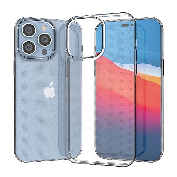 Żelowy pokrowiec etui Ultra Clear 0.5mm iPhone 14 Pro Max przezroczyst
