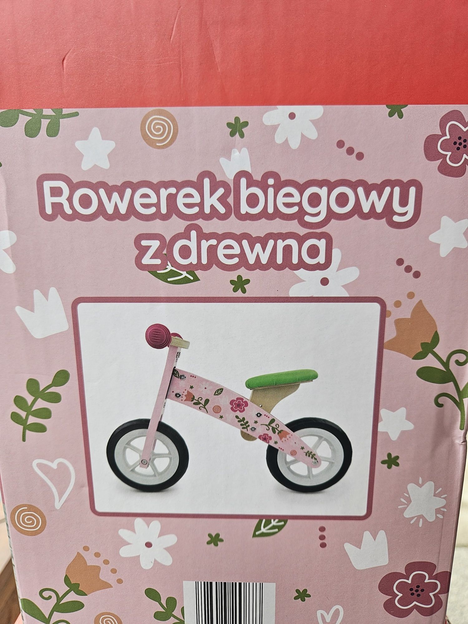 Drewniany rowerek biegowy Playland