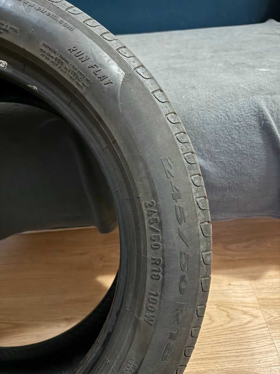 АВТОШИНИ RUN FLAT Pirelii Cintirato літо б/у 245/50 R18