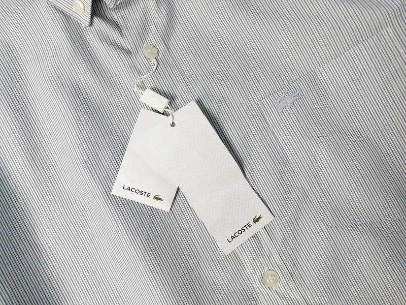 Lacoste брендовая мужская рубашка