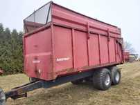 Przyczepa wywrotka tandem  Basstrup 16t  Rok 2006 Zarejestrowana