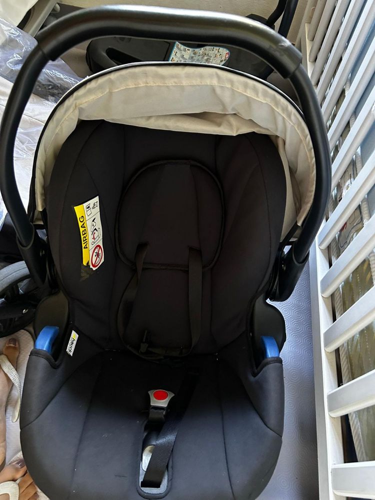 Trio de bebe carrinho