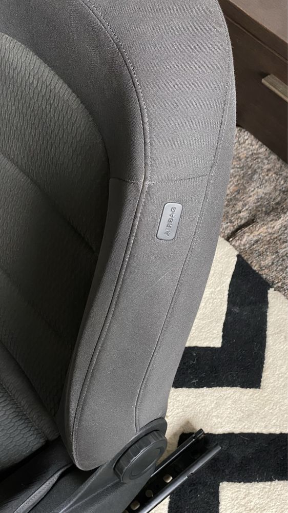 Fotele kanapy Audi A5 8T sportback komplet materiał