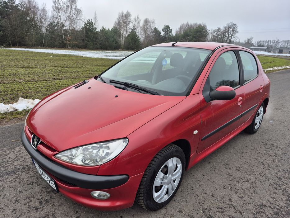 Peugeot 206 1.4 75km benzyna 5 drzwi hatchback  manual