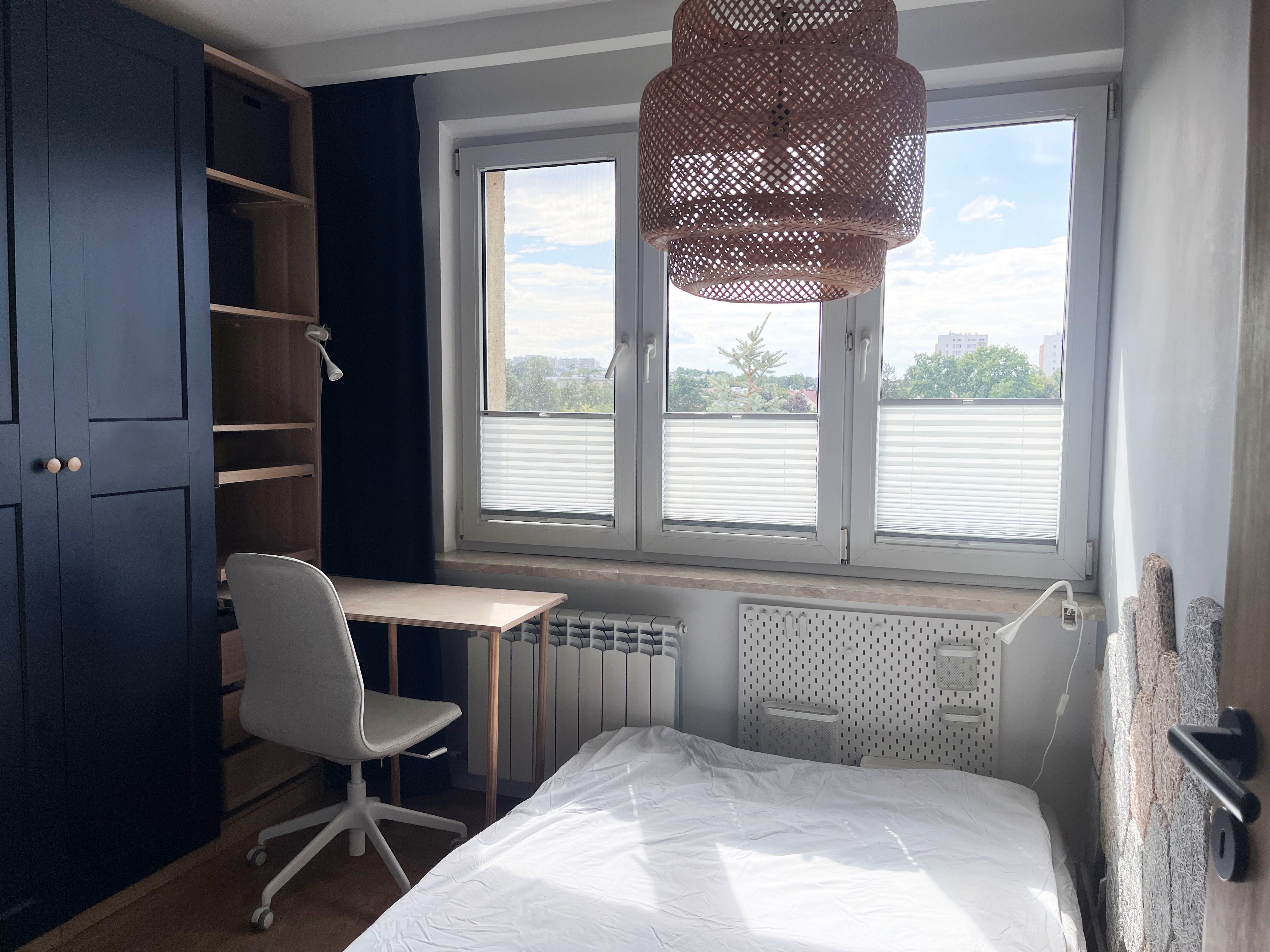 Klimatyzowane, umeblowane, jasne 38 m² z balkonem - od właściciela