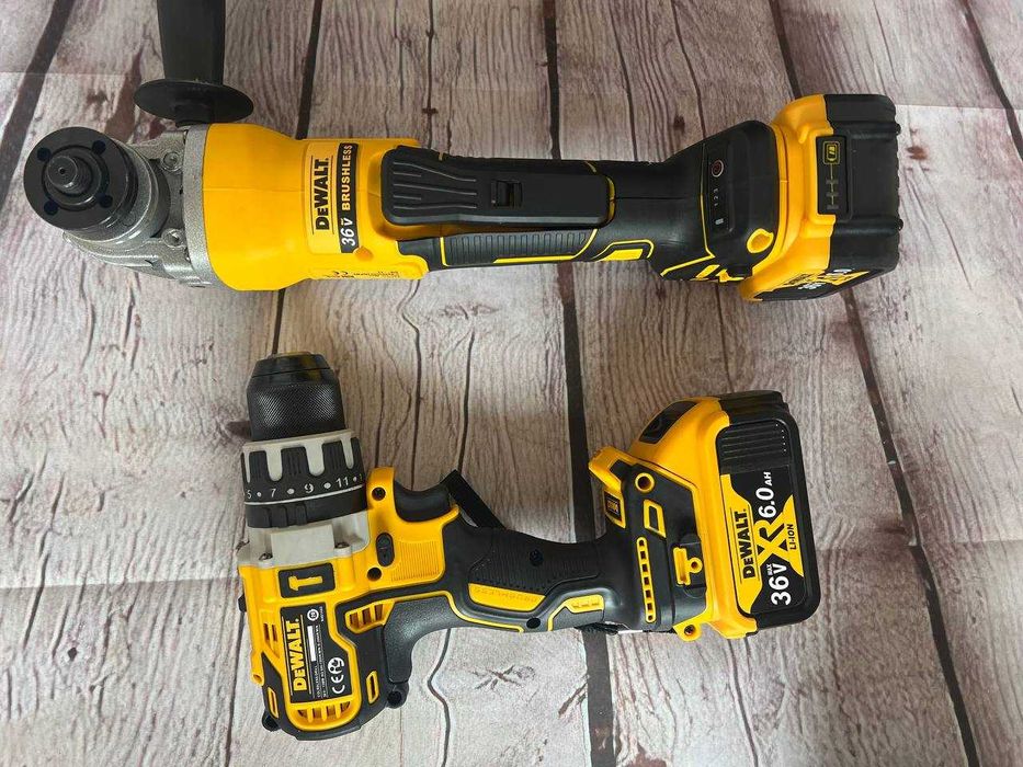 Акумуляторний набір DeWalt 36v ударний шуруповерт, безщіточна болгарка