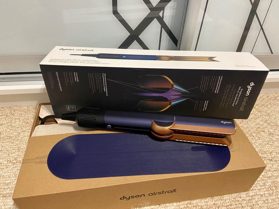 Dyson Airstrait blue оригінал в наявності 2 роки гарантіі