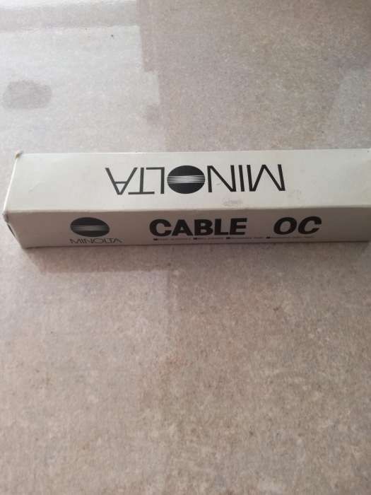 Off camera Minolta cable