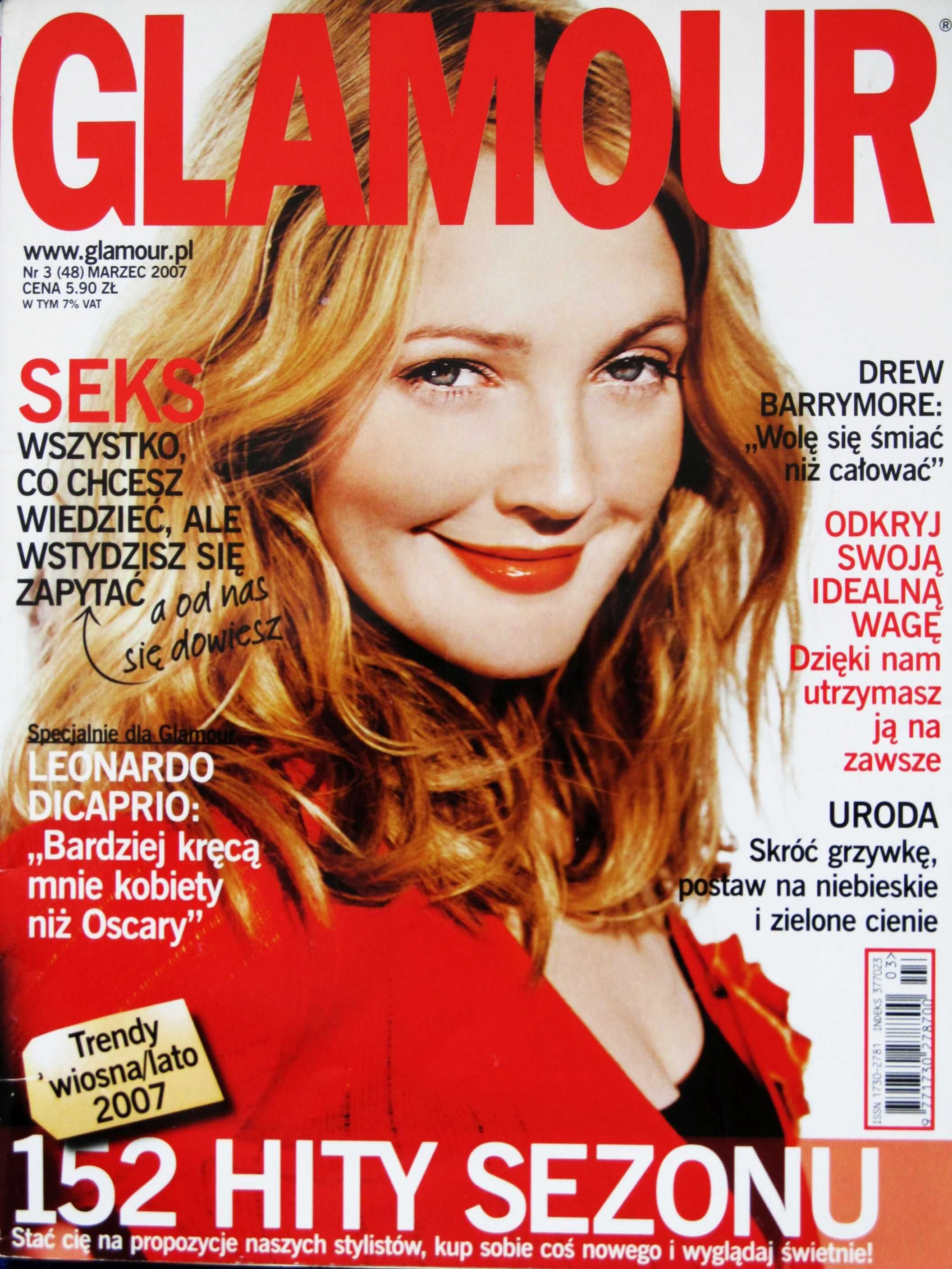 Glamour 3/2007 Drew Barrymore