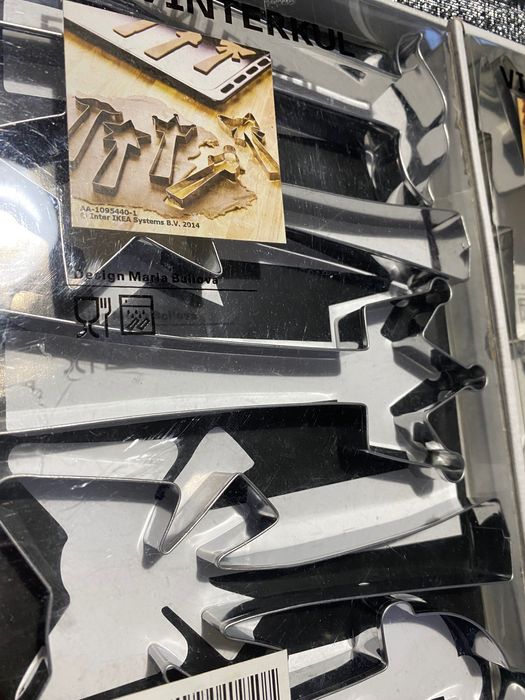 Foremki IKEA na świąteczne ciasteczka 11 rodzai