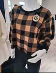 Sweter kratka damski elegancki