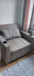 Sofa rozkładana amerykanka, łóżko jednoosobowe rozkładane,fotel
