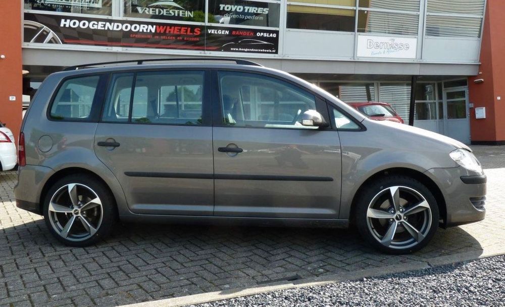 Felgi koła letnie 6mm Borbet 19 cali 5x112 audi vw seat skoda touran