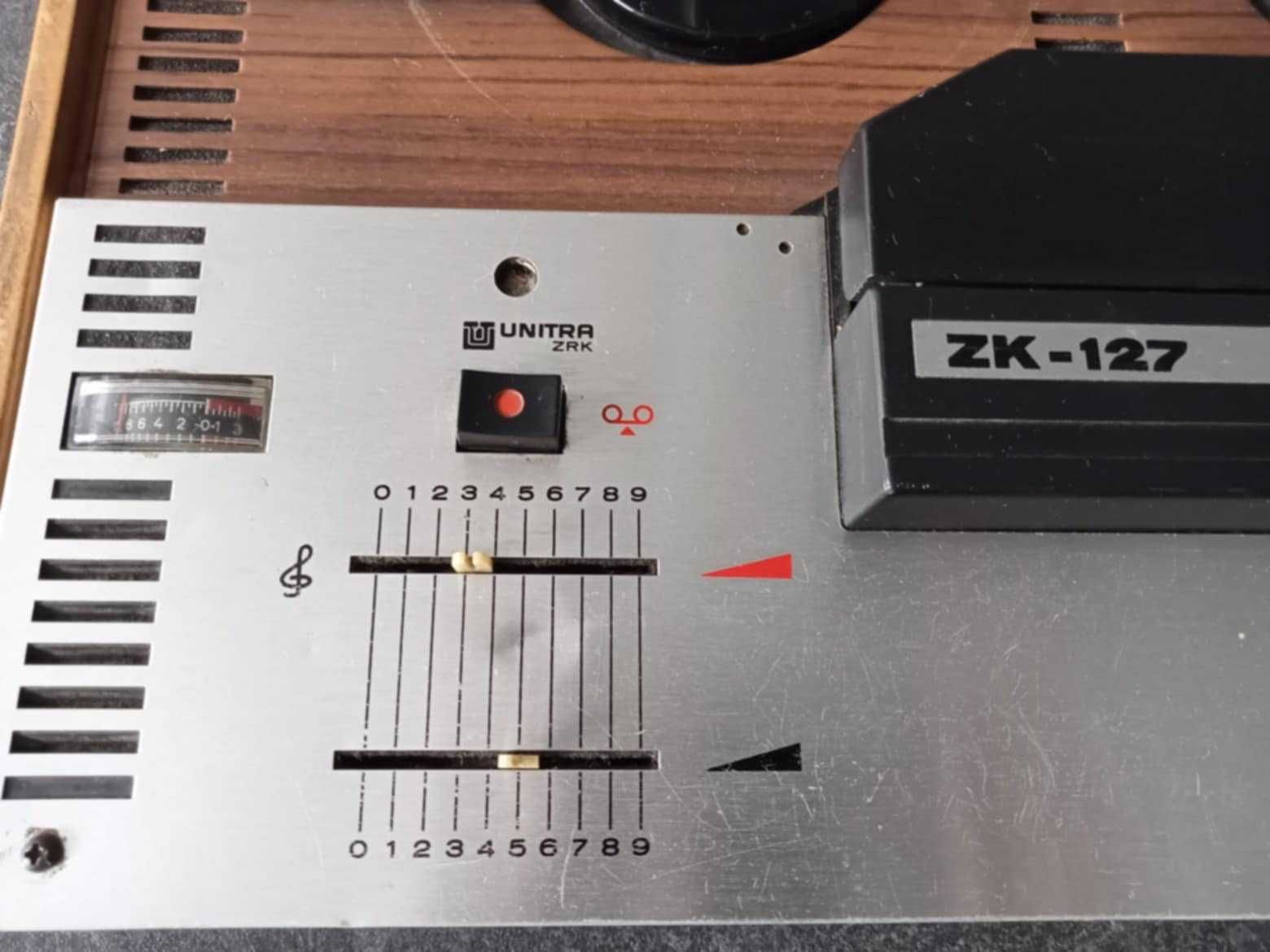Magnetofon szpulowy Unitra zk-127