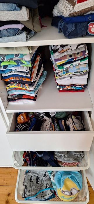 Wyprawka, paka ubrań dla dziewczynki chłopczyka rozmiar 98, 104, 110