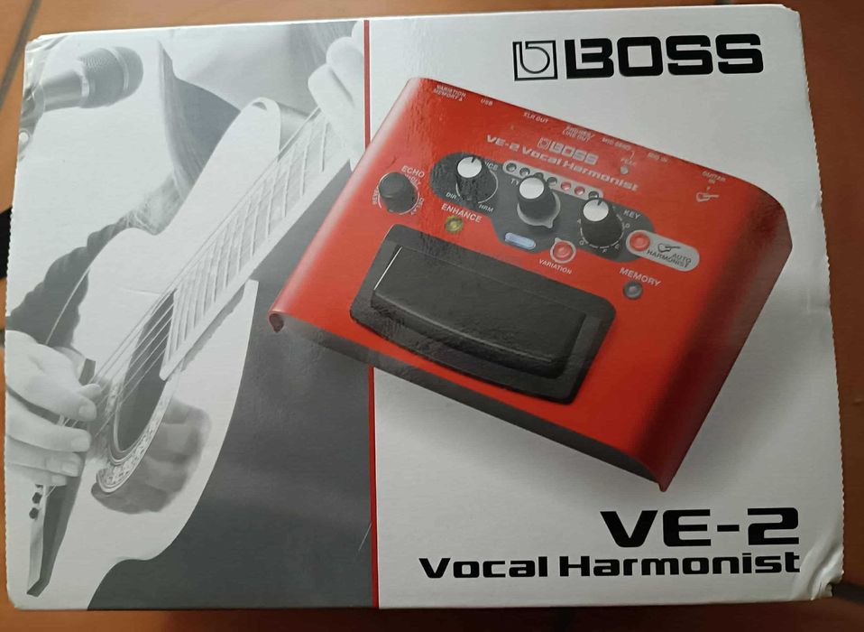 BOSS VE-2 Vocal Harmonist como novo