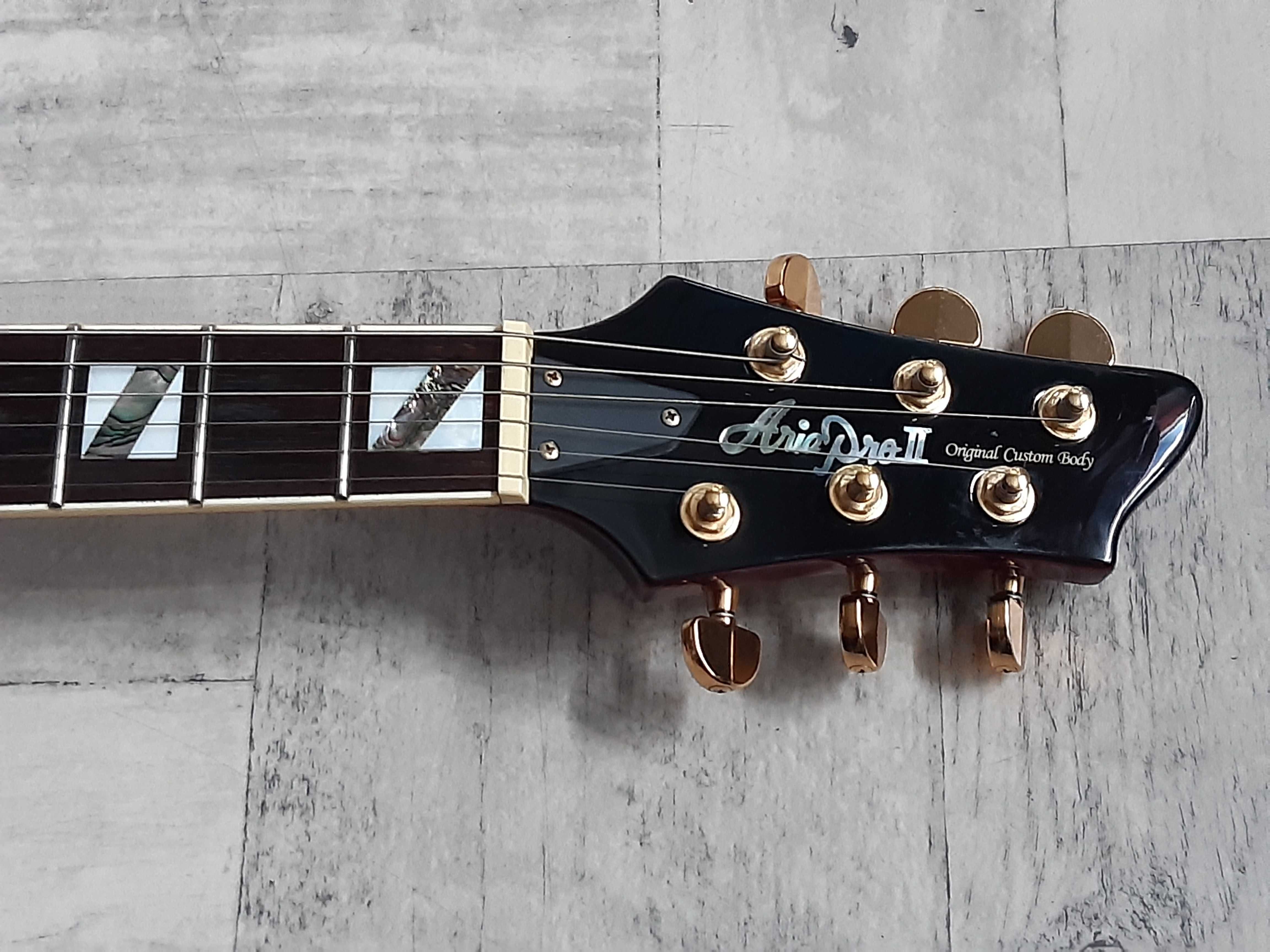 Piękna Gitara Les Paul-Aria Pro II PE Royale-Gotoh-wysyłka lub zamiana