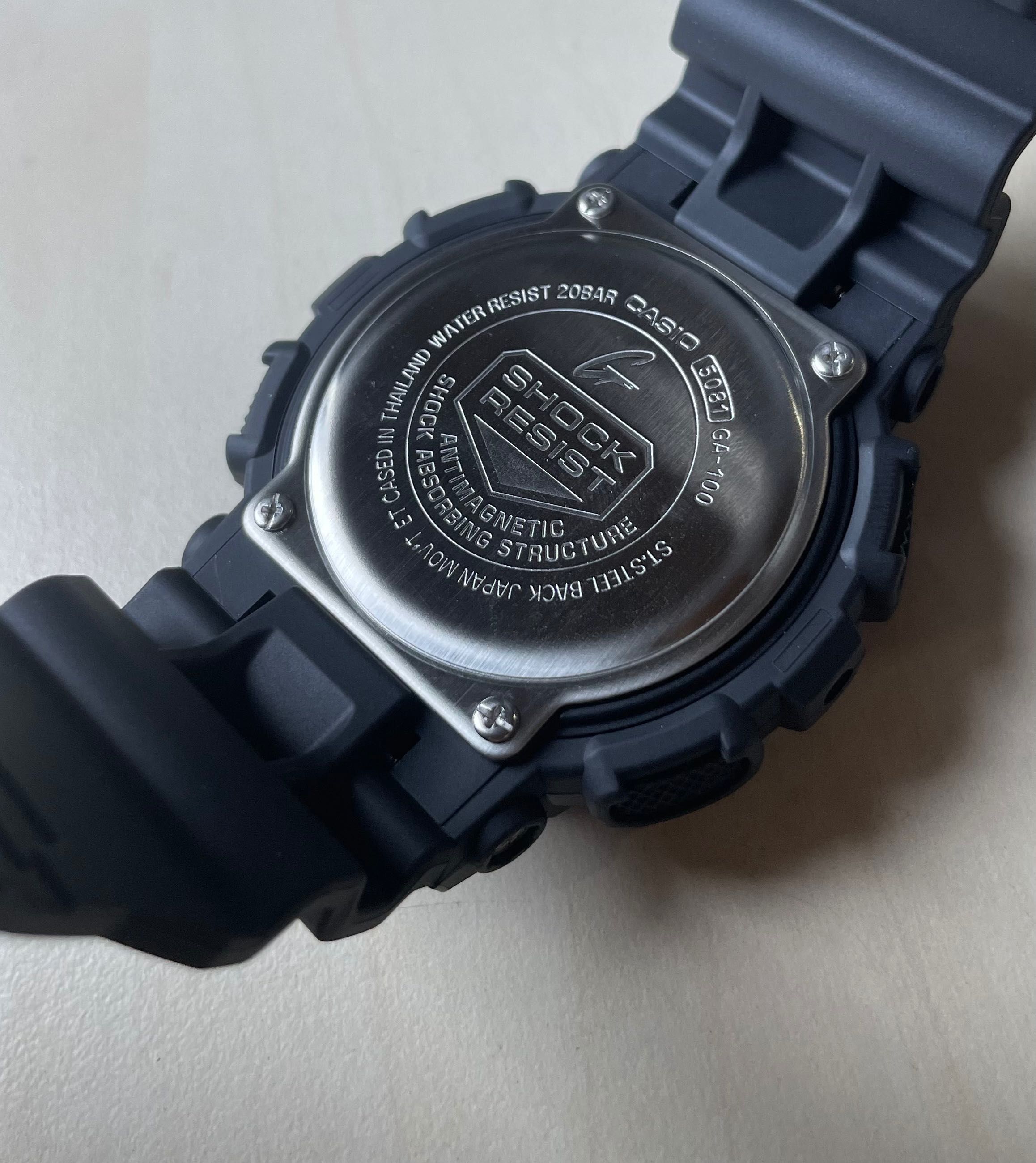 Новий! Оригінальний годинник Casio G-Shock GA-100-1A1 касіо джишок