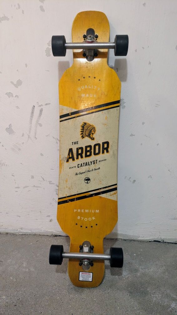 Longboard Arbor Catalyst 40 drop through super stan